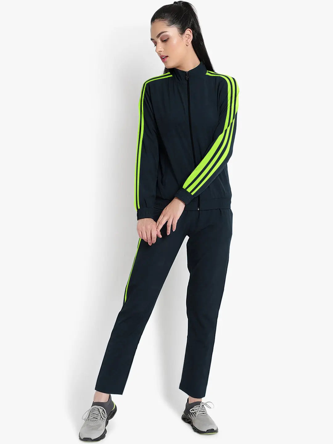 Ladies navy sales tracksuit