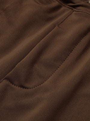 Louis Vicaci Slim Fit Lycra Trouser Pent For Men-Brown-BE18203/BR662 LV Lycra Trouser